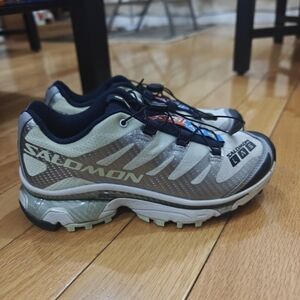 Salomon Unisex KT 4 474446 Gray Hiking Shoes Sneakers Size M 5.5 W 6.5